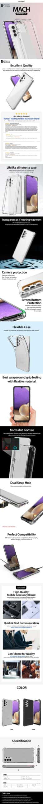 ARAREE SAMSUNG GALAXY A32 MACH PHONE CASE
