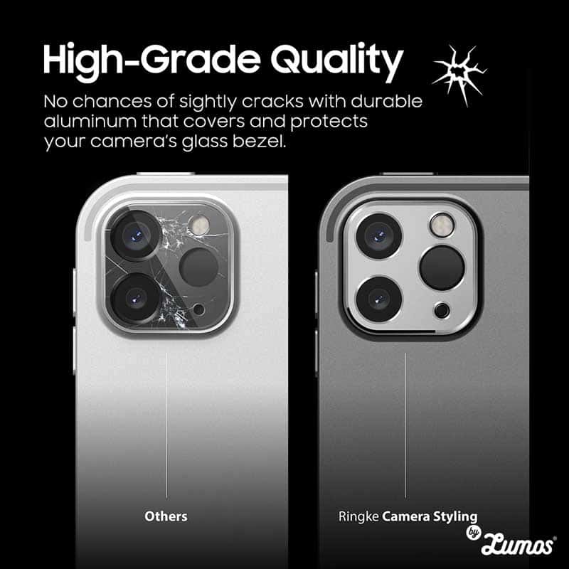 Ringke CAMERA STYLING for Apple iPad Pro 11 inch & 12.9 inch 2020 & 2021 Series Full Coverage Camera Protection