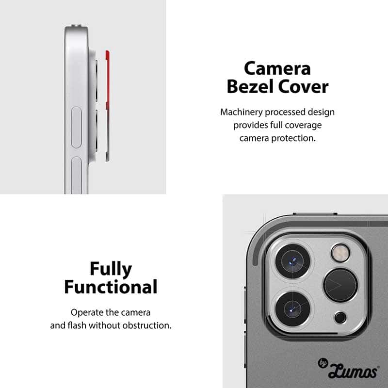 Ringke CAMERA STYLING for Apple iPad Pro 11 inch & 12.9 inch 2020 & 2021 Series Full Coverage Camera Protection
