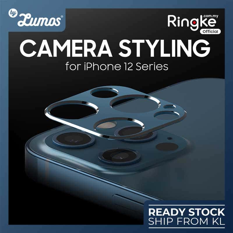 RINGKE CAMERA STYLING for iPhone 12 Mini / 12 / 12 Pro / 12 Pro Max Series Full Coverage camera protection