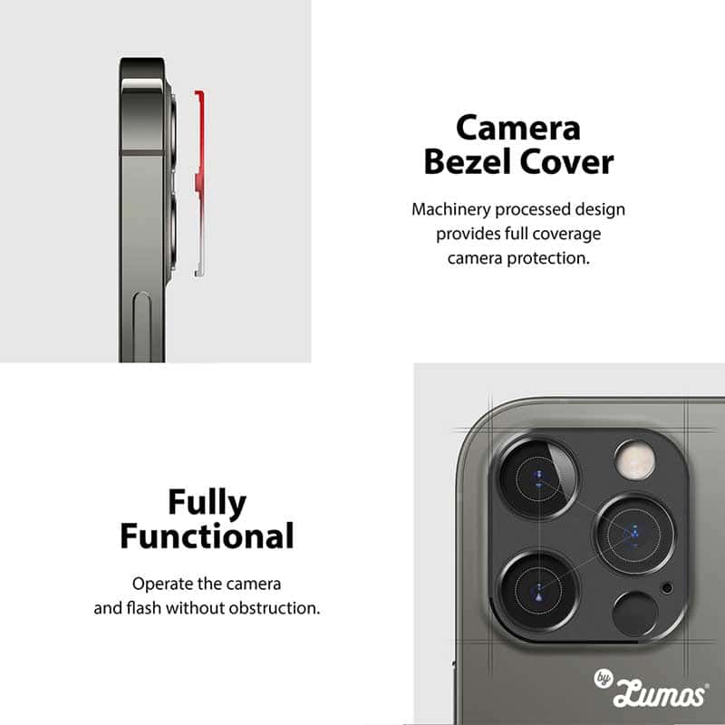 RINGKE CAMERA STYLING for iPhone 12 Mini / 12 / 12 Pro / 12 Pro Max Series Full Coverage camera protection