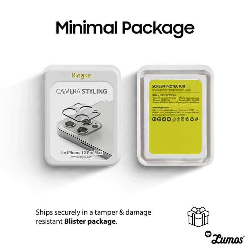 RINGKE CAMERA STYLING for iPhone 12 Mini / 12 / 12 Pro / 12 Pro Max Series Full Coverage camera protection