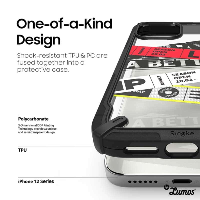 RINGKE FUSION X DESIGN SERIES for Apple iPhone 12 Mini / 12 / 12 Pro / 12 Pro Max Protective Phone Case