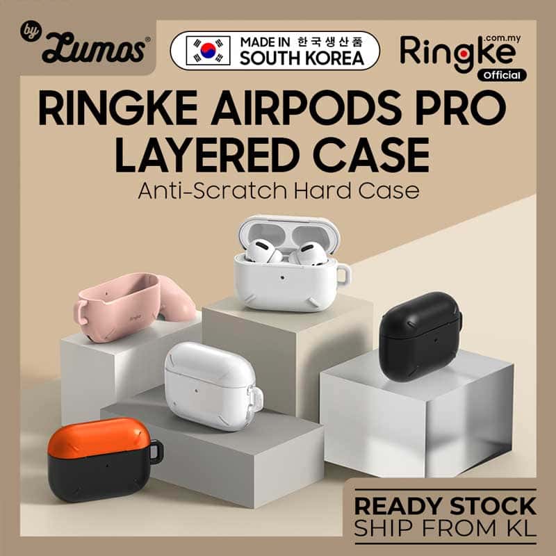 Ringke Apple AirPods Pro LAYERED Anti-Scratch Gard Case Full Coverage Protective Case