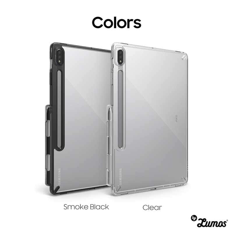 Ringke FUSION Series Case for Samsung Galaxy Tab S7 & Tab S8 Built in Stylus Pen Holder Protective Cover