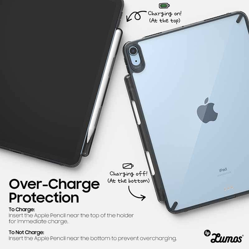Ringke FUSION Series Case for Apple iPad Air 4 & 5 10.9 inch with Pencil Holder Over Charge Prevention Protective Cover