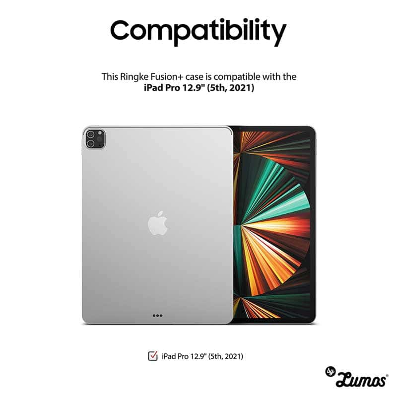 Ringke FUSION PLUS Series Case For Apple iPad Pro 12.9 Inch 2020 2021 Protective Cover Case And Casing