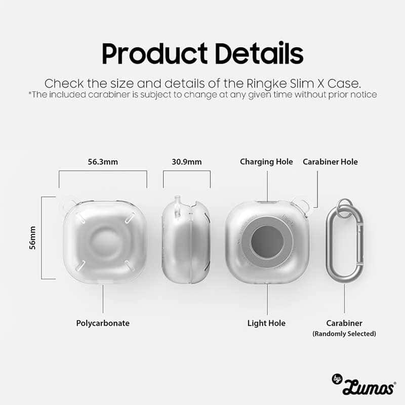 RINGKE SLIM X CASE CASE for Samsung Galaxy Buds Live, Buds Pro & Buds 2 Cover Case