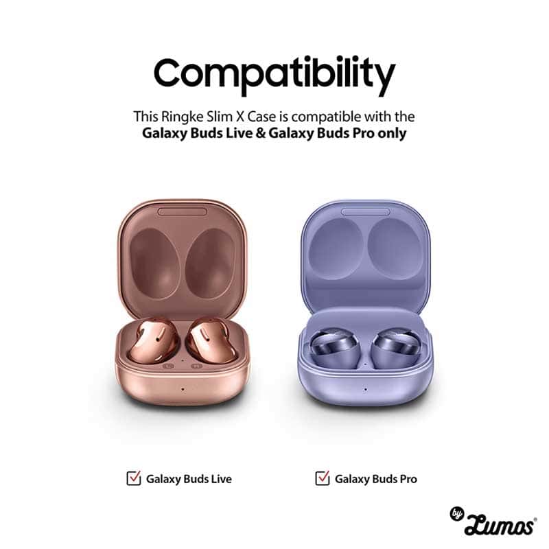 RINGKE SLIM X CASE CASE for Samsung Galaxy Buds Live, Buds Pro & Buds 2 Cover Case