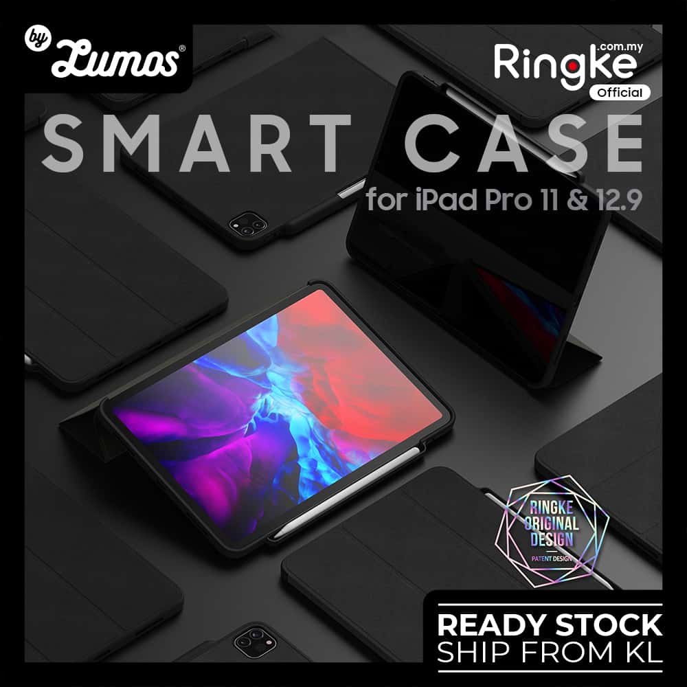 Ringke SMART CASE Series Cover for Apple iPad Pro 11 inch & 12.9 inch 2018 2020 2021 M1 Full Cover Protective Case