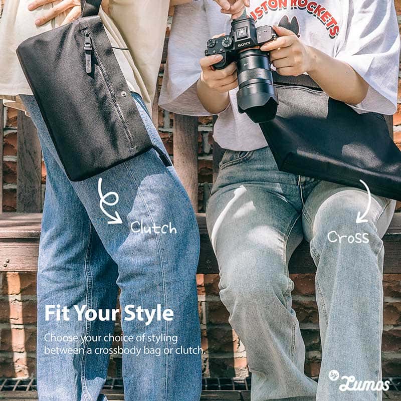 RINGKE 2-WAY BAG-for Everything Styles Crossbody Bag and Fanny Pack