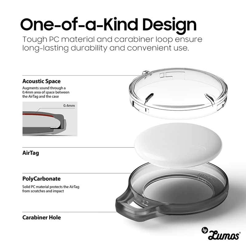 RINGKE SLIM FOR APPLE AIRTAG CASE Compact Slim Full Protection ORIGINAL Casing