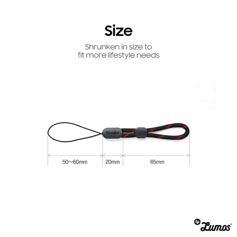 RINGKE PARACORD LANYARD FINGER STRAP for Smartphone Case Cover Camera Pendrive Flash Drive GoPro, Keys, USB