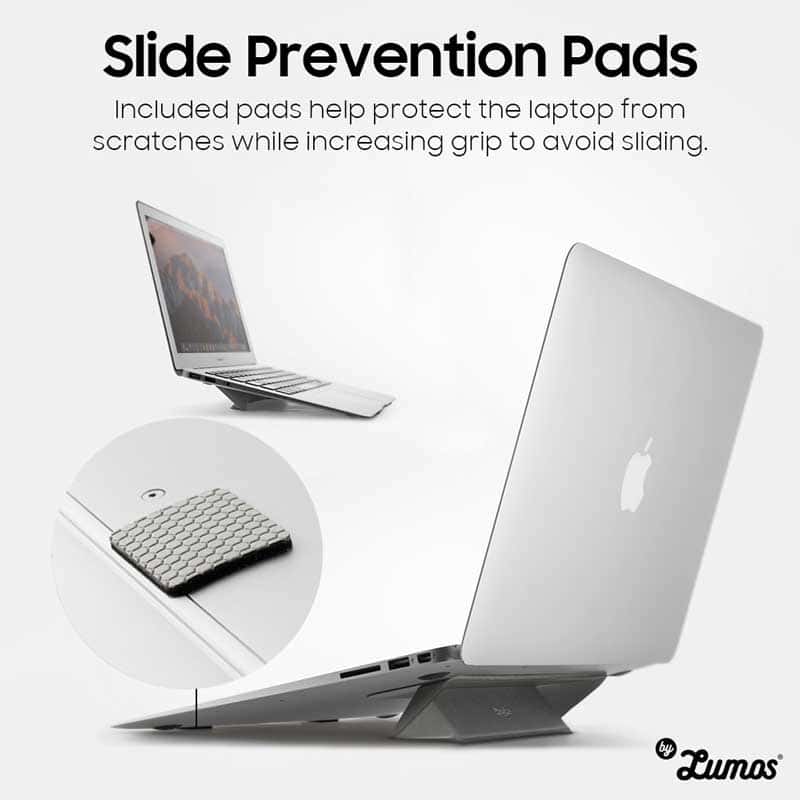 Ringke Portable and Lightweight Laptop Stand for MacBook, Laptops, iPad & Tables Fold for Optimal Angle