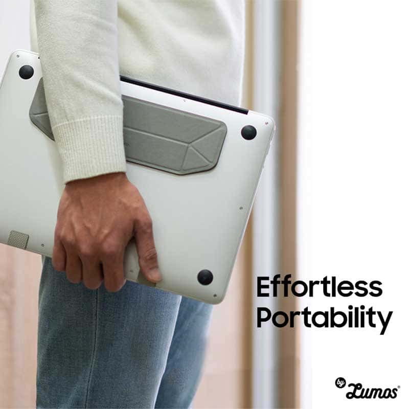 Ringke Portable and Lightweight Laptop Stand for MacBook, Laptops, iPad & Tables Fold for Optimal Angle