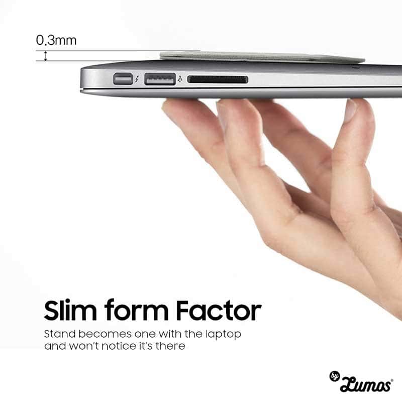 Ringke Portable and Lightweight Laptop Stand for MacBook, Laptops, iPad & Tables Fold for Optimal Angle