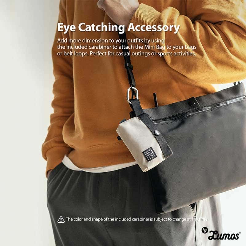 Ringke MINI POUCH 2 Way Bag Miniature Universal Lightweight & Stylishly Padded Pouch
