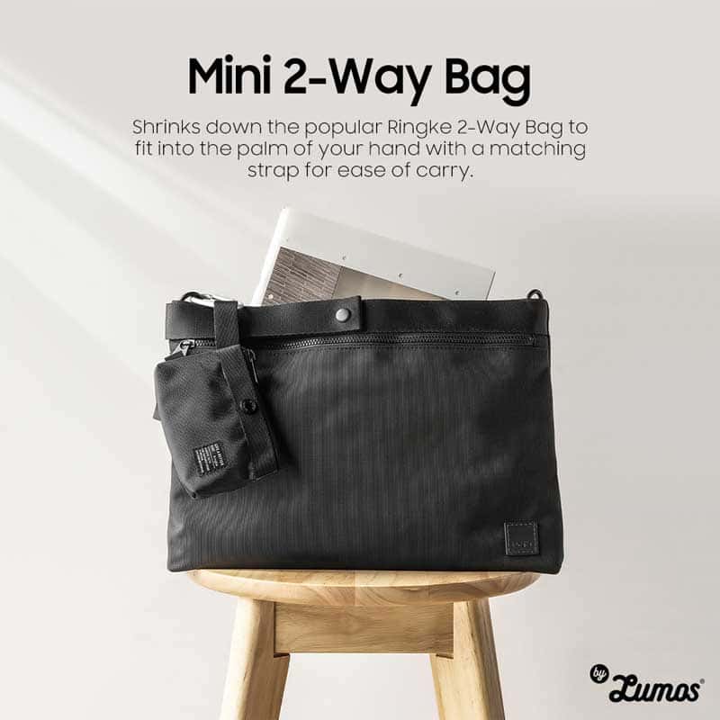 Ringke MINI POUCH 2 Way Bag Miniature Universal Lightweight & Stylishly Padded Pouch