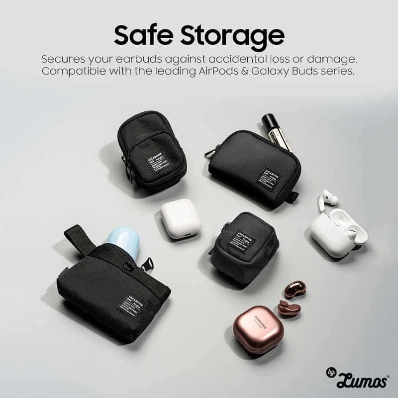 Ringke BLOCK MINI POUCH Universal Lightweight & Stylishly Padded Pouch