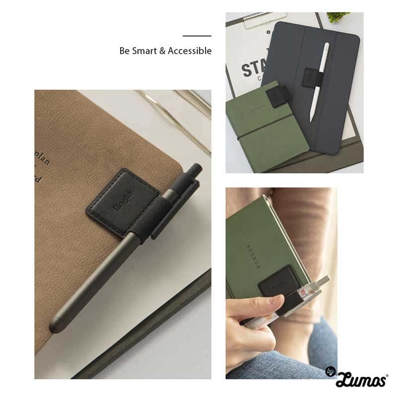 Ringke PEN HOLDER Universal Storage Pen Set For Apple Pencil, Journal, Notebooks, and More