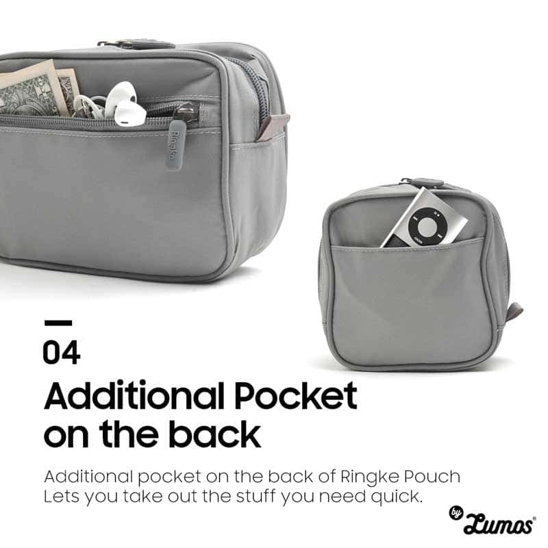 Ringke ORGANIZER POUCH Packing Storage Pouch Zipper Electronics Organizer Travel Digital Storage Bag