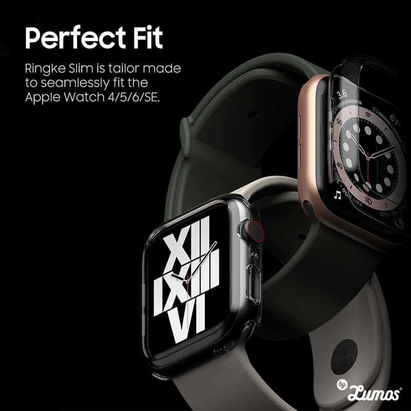 Ringke SLIM CASE for Apple Watch SE/ 6/ 5/ 4 44mm & 40mm Lightweight Thin Scratch Resistant Hard Case Cover