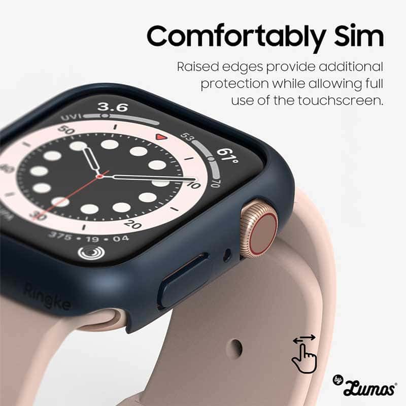 Ringke SLIM CASE for Apple Watch SE/ 6/ 5/ 4 44mm & 40mm Lightweight Thin Scratch Resistant Hard Case Cover
