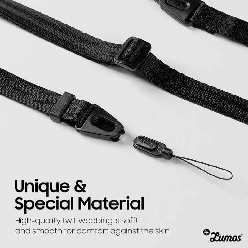 RINGKE SHOULDER STRAP with Smart Device Universal Phone Lanyard Adjustable Crossbody Convertible Neck Strap, Wrist Strap