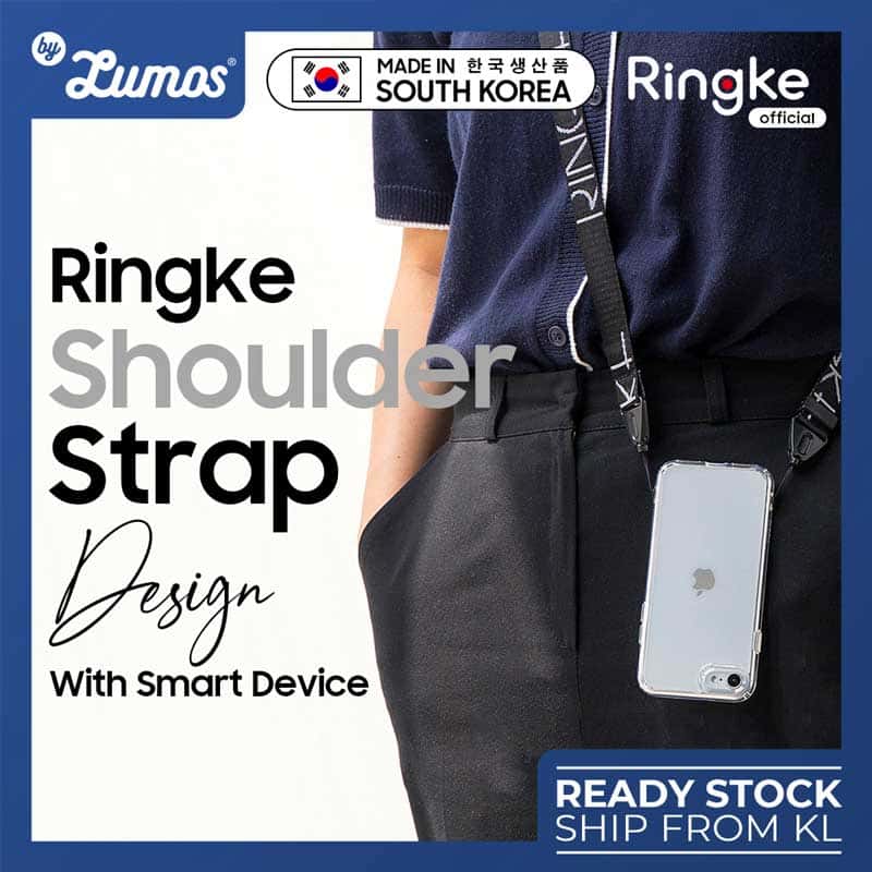 Ringke SHOULDER STRAP DESIGN with Smart Device or Smartphone, Camera, DSLR and All Device