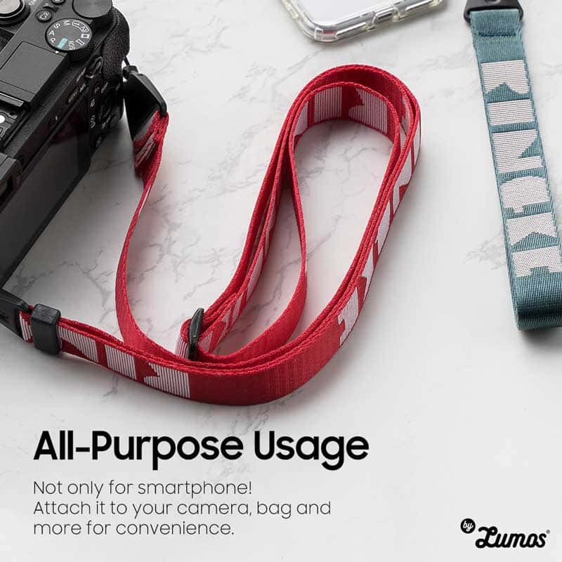 Ringke SHOULDER STRAP DESIGN with Smart Device or Smartphone, Camera, DSLR and All Device