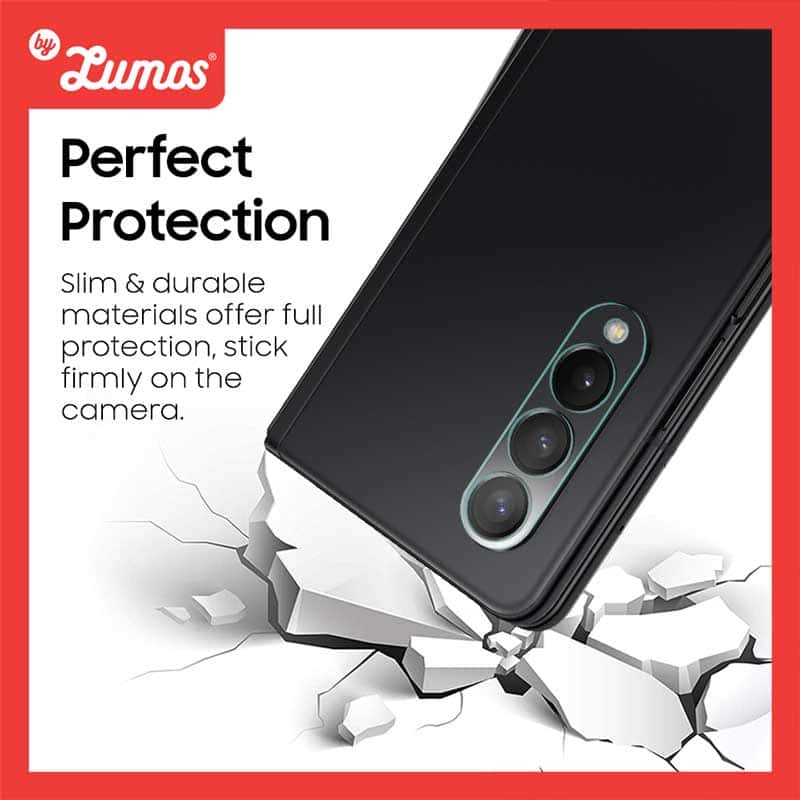 GLASSPRO+ SAMSUNG GALAXY Z FOLD 3 SERIES CAMERA LENS TEMPERED GLASS PROTECTOR