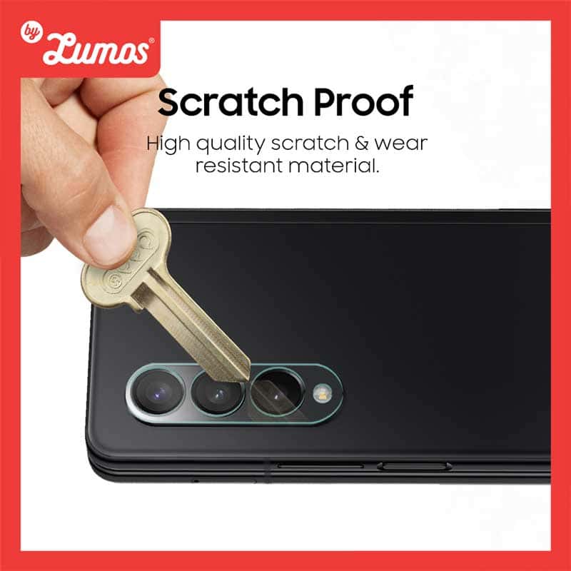 GLASSPRO+ SAMSUNG GALAXY Z FOLD 3 SERIES CAMERA LENS TEMPERED GLASS PROTECTOR
