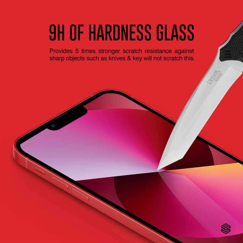 SIEGE GLASTIMATE APPLE iPhone 13 / 13 PRO 2.5D ( ANTI-GLARE MATTE ) PREMIUM TEMPERED GLASS SCREEN PROTECTION