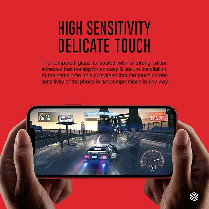 SIEGE GLASTIMATE APPLE iPhone 13 / 13 PRO 2.5D ( ANTI-GLARE MATTE ) PREMIUM TEMPERED GLASS SCREEN PROTECTION