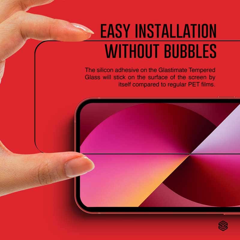 SIEGE GLASTIMATE APPLE iPhone 13 / 13 PRO 2.5D ( ANTI-GLARE MATTE ) PREMIUM TEMPERED GLASS SCREEN PROTECTION