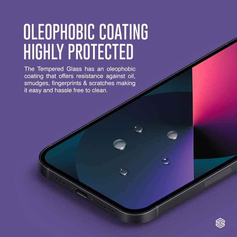 SIEGE GLASTIMATE APPLE iPhone 13 / 13 PRO 2.5D FULL COVERAGE ( PRIVACY ) PREMIUM TEMPERED GLASS SCREEN PROTECTION