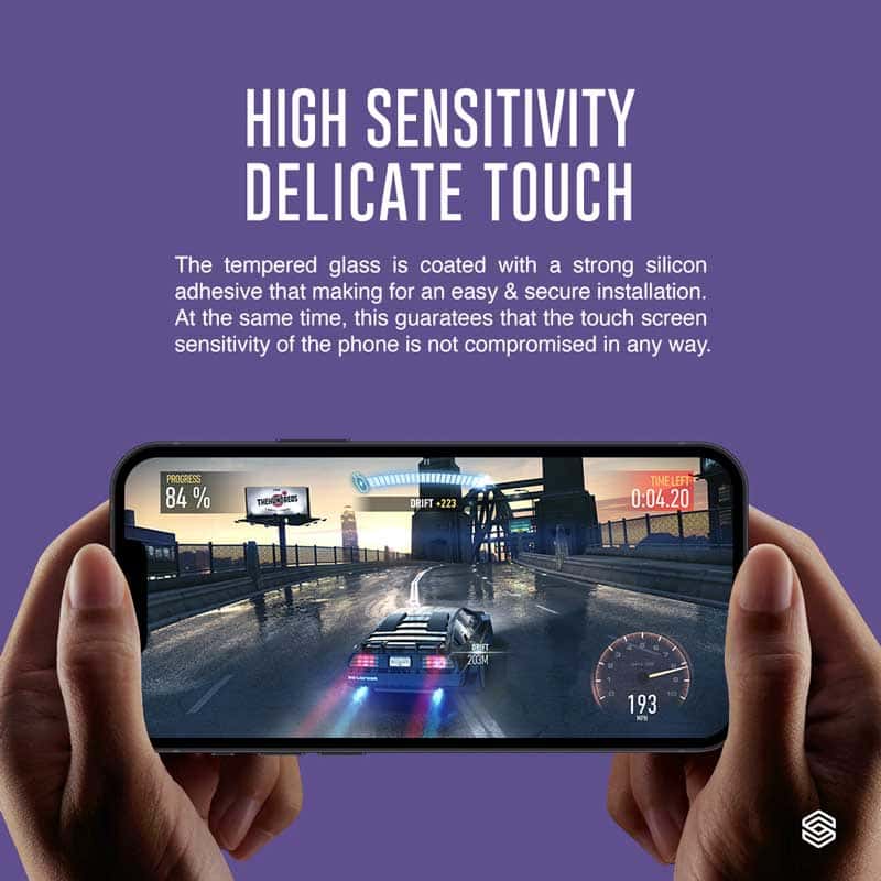SIEGE GLASTIMATE APPLE iPhone 13 / 13 PRO 2.5D FULL COVERAGE ( PRIVACY ) PREMIUM TEMPERED GLASS SCREEN PROTECTION