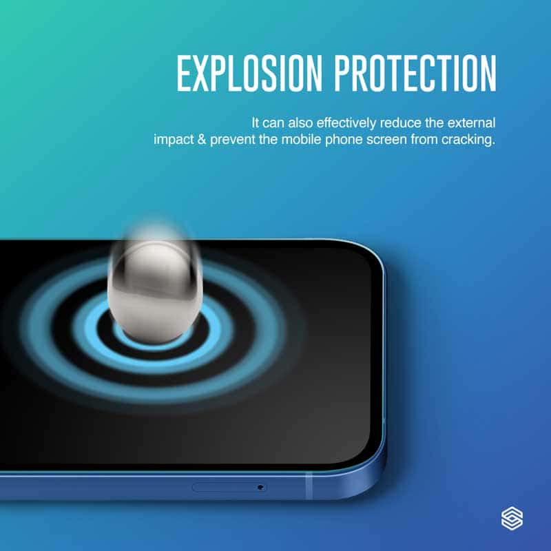 SIEGE GLASTIMATE APPLE iPhone 13 / 13 PRO 2.5D ( PRIVACY – MATTE ) PREMIUM TEMPERED GLASS SCREEN PROTECTION