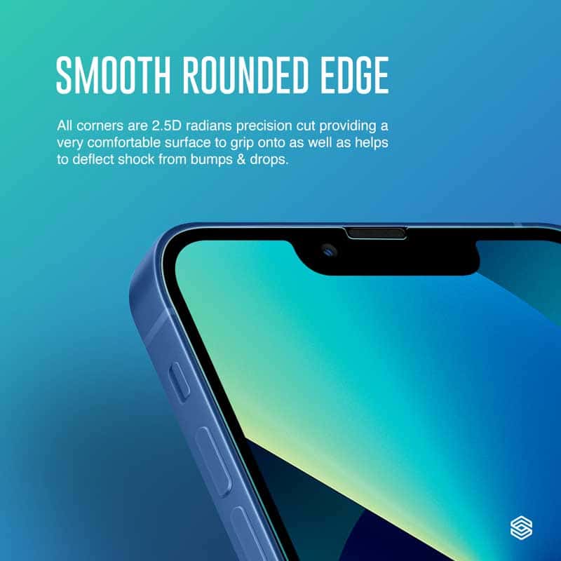 SIEGE GLASTIMATE APPLE iPhone 13 / 13 PRO 2.5D ( PRIVACY – MATTE ) PREMIUM TEMPERED GLASS SCREEN PROTECTION