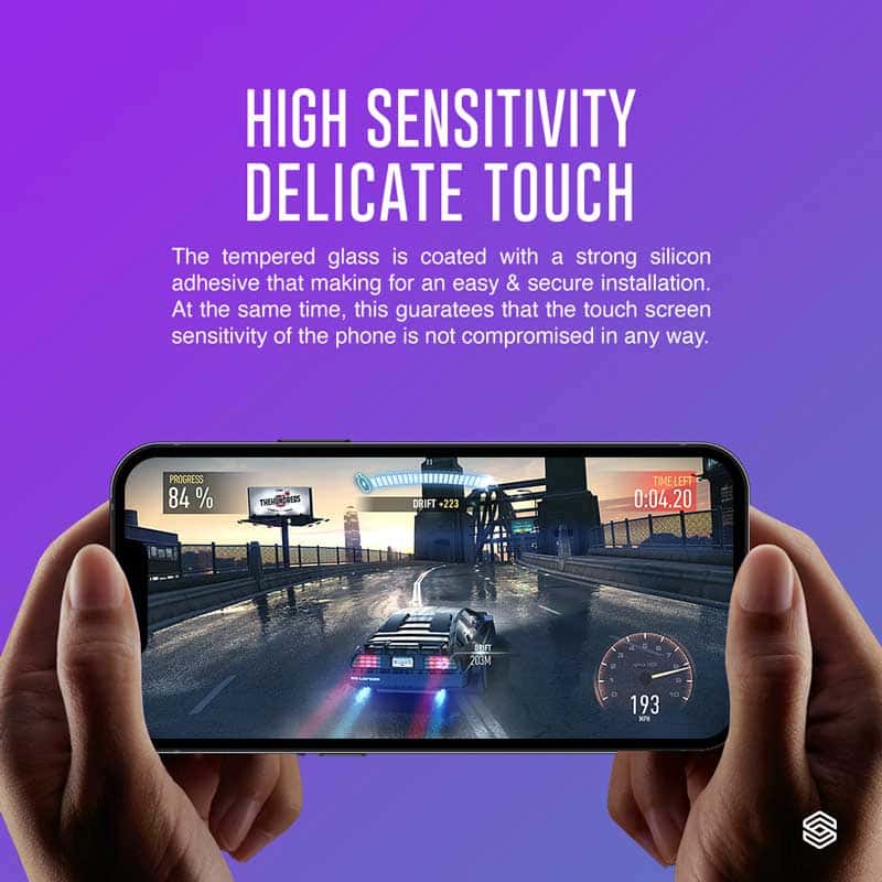 SIEGE GLASTIMATE APPLE iPhone 13 PRO MAX 2.5D FULL COVERAGE ( PRIVACY ) PREMIUM TEMPERED GLASS SCREEN PROTECTION