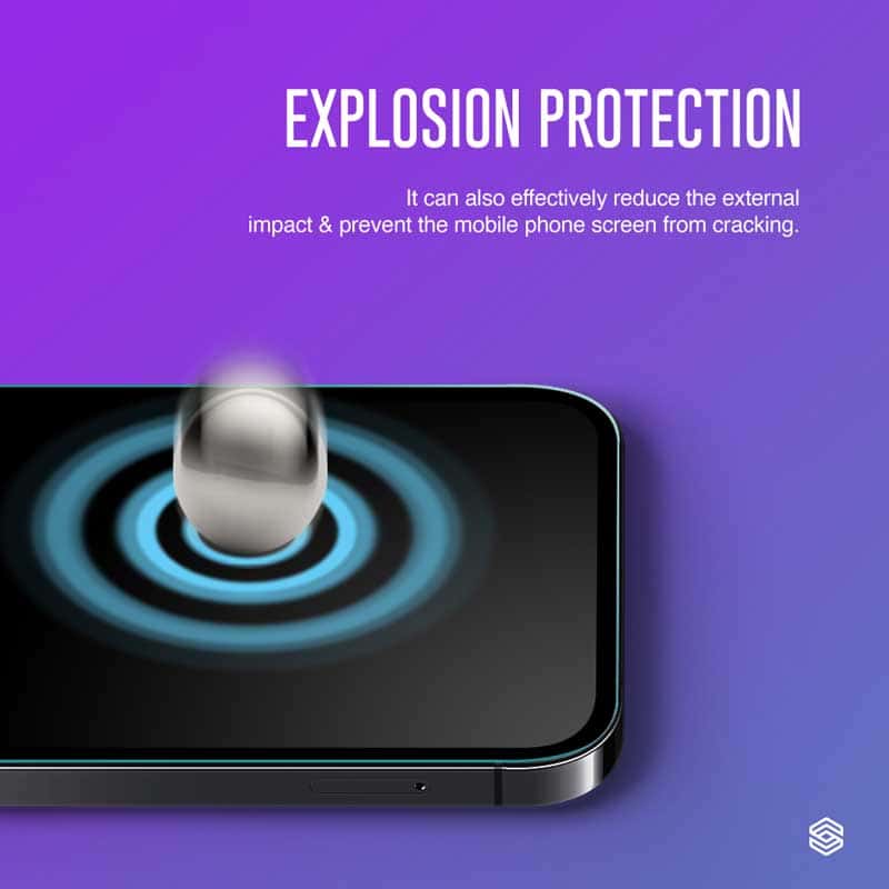 SIEGE GLASTIMATE APPLE iPhone 13 PRO MAX 2.5D FULL COVERAGE ( PRIVACY ) PREMIUM TEMPERED GLASS SCREEN PROTECTION