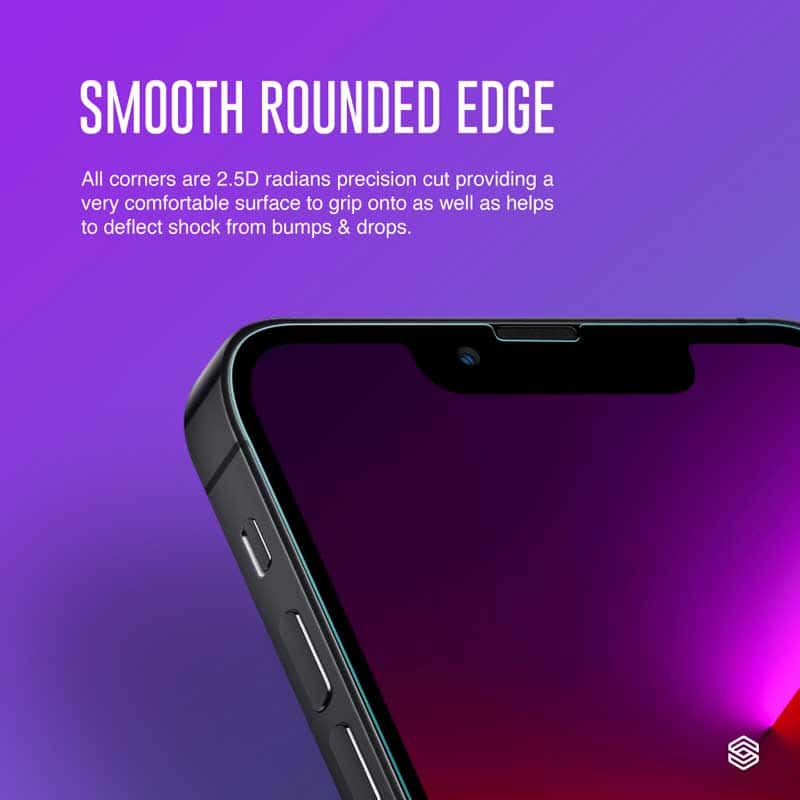 SIEGE GLASTIMATE APPLE iPhone 13 PRO MAX 2.5D FULL COVERAGE ( PRIVACY ) PREMIUM TEMPERED GLASS SCREEN PROTECTION
