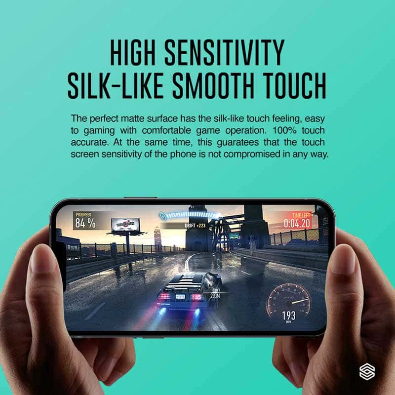 SIEGE GLASTIMATE APPLE iPhone 13 PRO MAX 2.5D ( PRIVACY – MATTE ) PREMIUM TEMPERED GLASS SCREEN PROTECTION