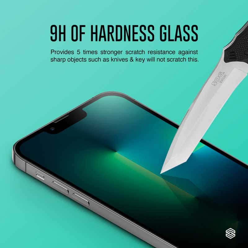 SIEGE GLASTIMATE APPLE iPhone 13 PRO MAX 2.5D ( PRIVACY – MATTE ) PREMIUM TEMPERED GLASS SCREEN PROTECTION