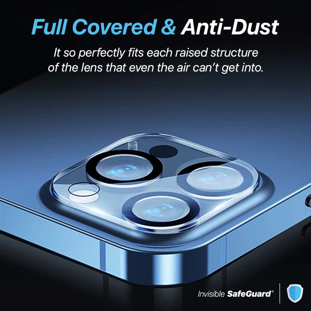 [READY STOCK]INVISIBLE SAFEGUARD APPLE iPhone 13 MINI / 13 / 13 PRO / 13 PRO MAX SERIES CAMERA LENS TEMPERED GLASS