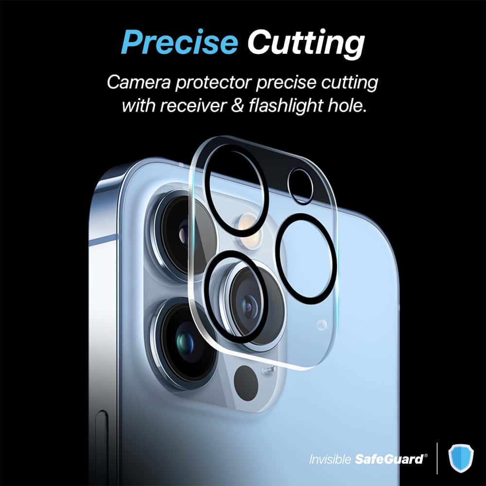 [READY STOCK]INVISIBLE SAFEGUARD APPLE iPhone 13 MINI / 13 / 13 PRO / 13 PRO MAX SERIES CAMERA LENS TEMPERED GLASS