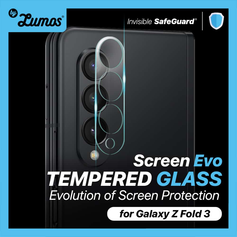 [READY STOCK] INVISIBLE SAFEGUARD SAMSUNG GALAXY Z FOLD 3 CAMERA LENS TEMPERED GLASS PROTECTOR