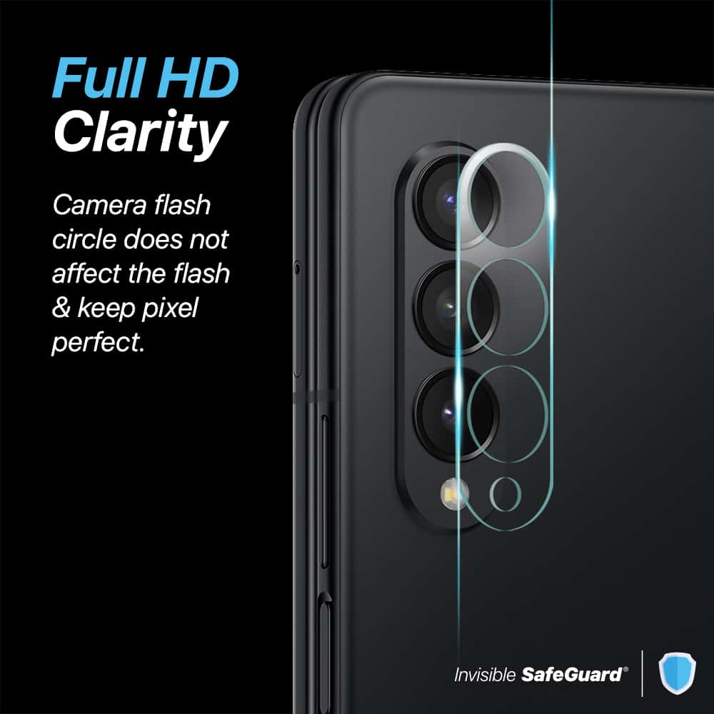 [READY STOCK] INVISIBLE SAFEGUARD SAMSUNG GALAXY Z FOLD 3 CAMERA LENS TEMPERED GLASS PROTECTOR