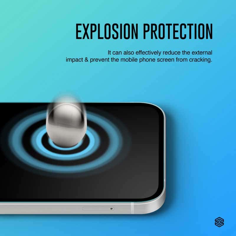 SIEGE GLASTIMATE APPLE iPhone 13 MINI 2.5D FULL COVERAGE PROTECT HD ( CLEAR )PREMIUM TEMPERED GLASS SCREEN PROTECTOR