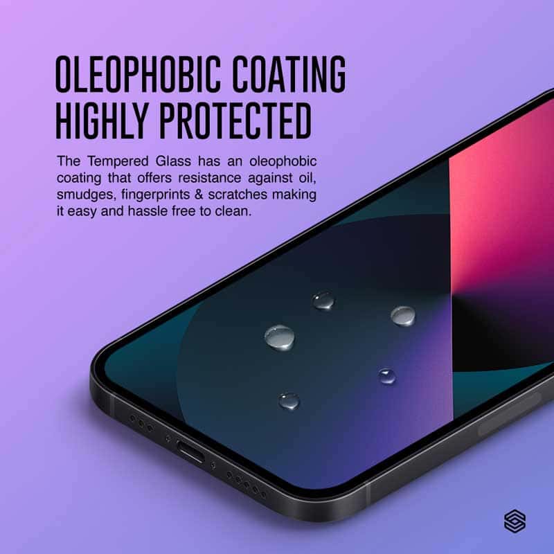 SIEGE GLASTIMATE APPLE iPhone 13 MINI 2.5D FULL COVERAGE ( PRIVACY ) PREMIUM TEMPERED GLASS SCREEN PROTECTION